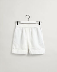 Linen Viscose Pull-On Shorts