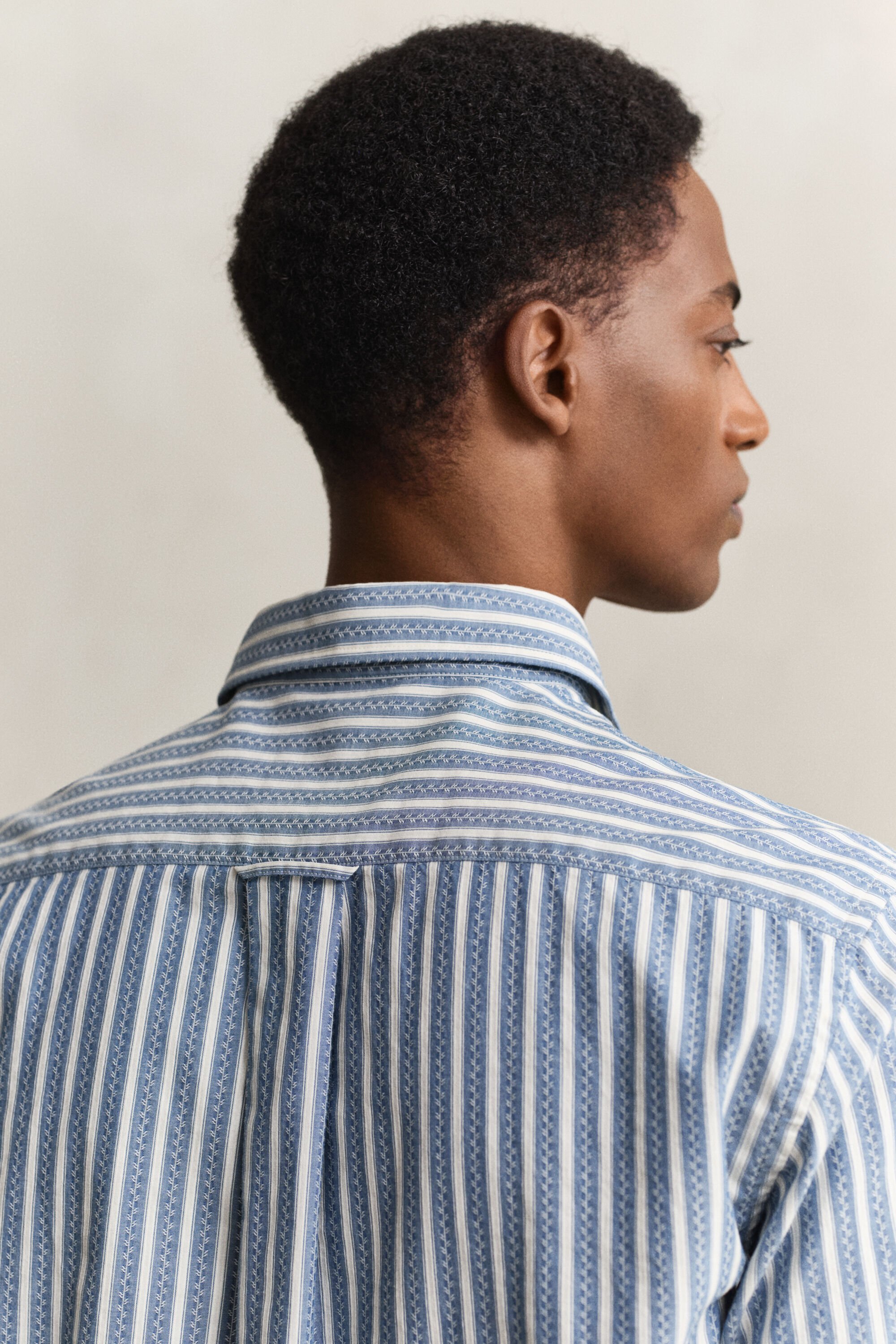 Regular Fit Dobby Striped Shirt