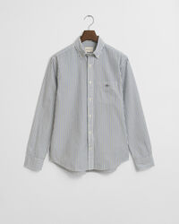 Regular Fit Striped Classic Poplin Shirt