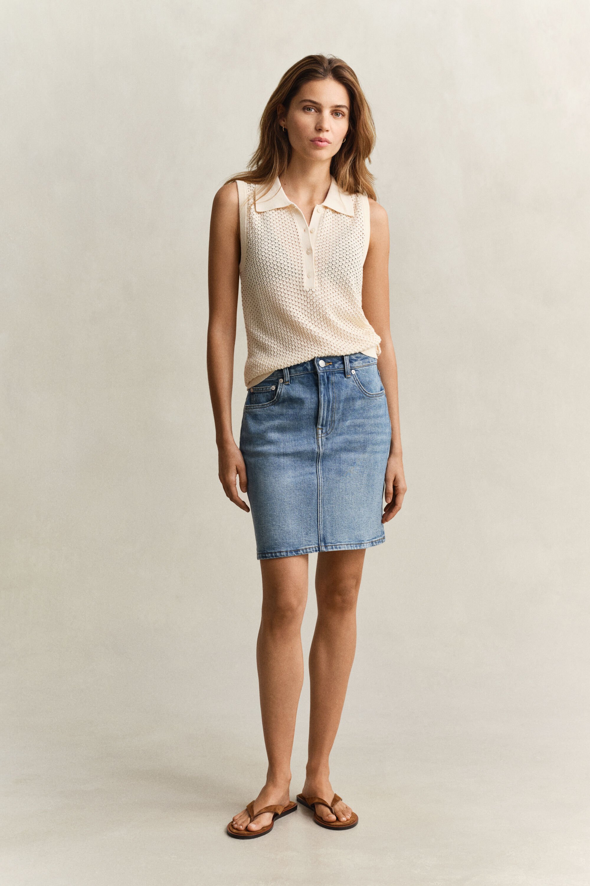 Short Denim Skirt