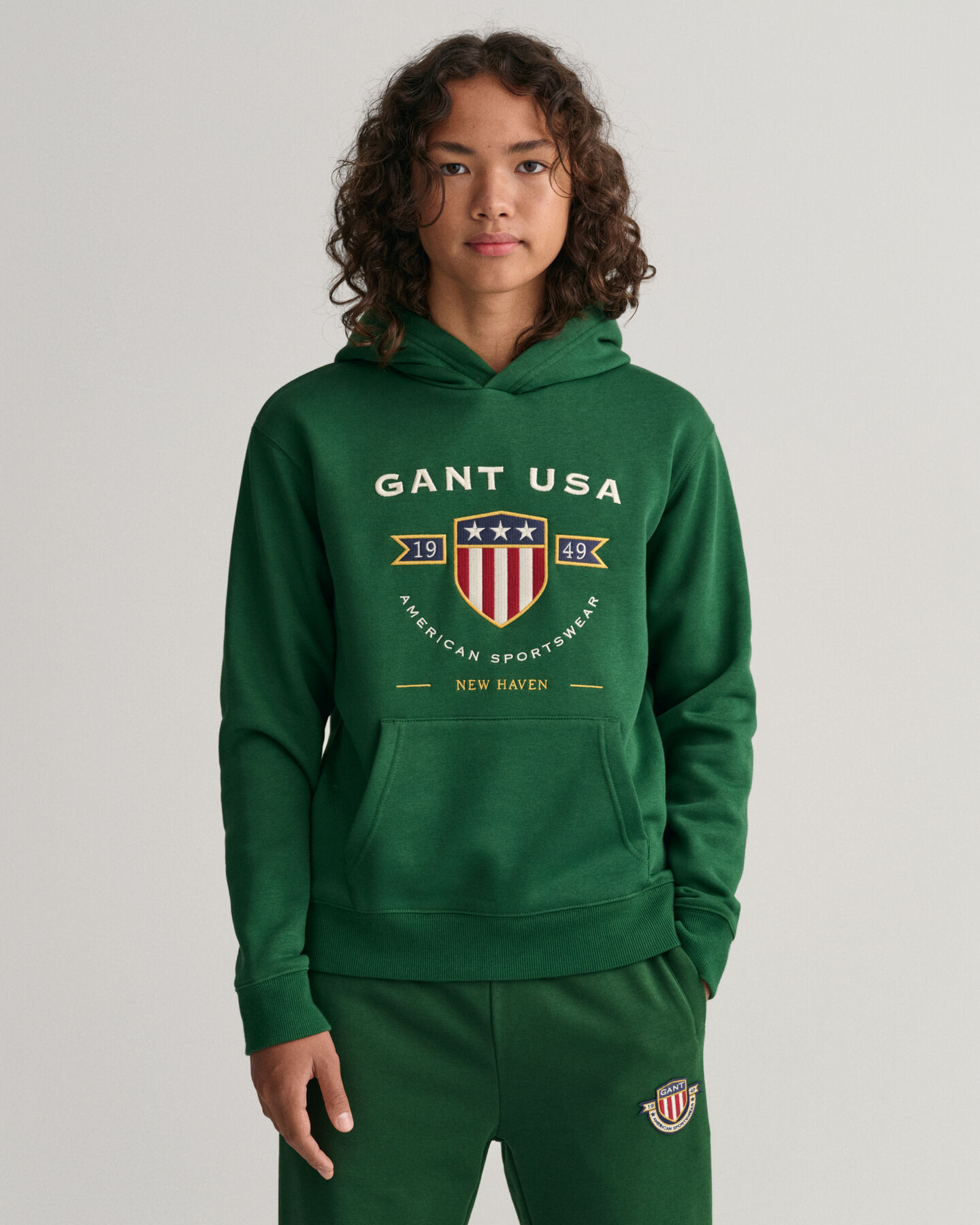 Teens Banner Shield Hoodie