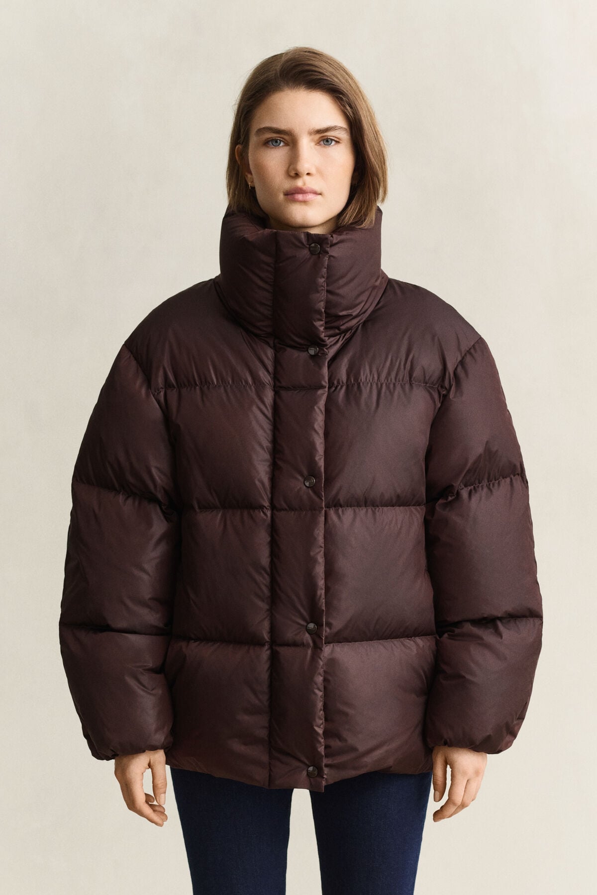 Down Jacket — DEEP BROWN