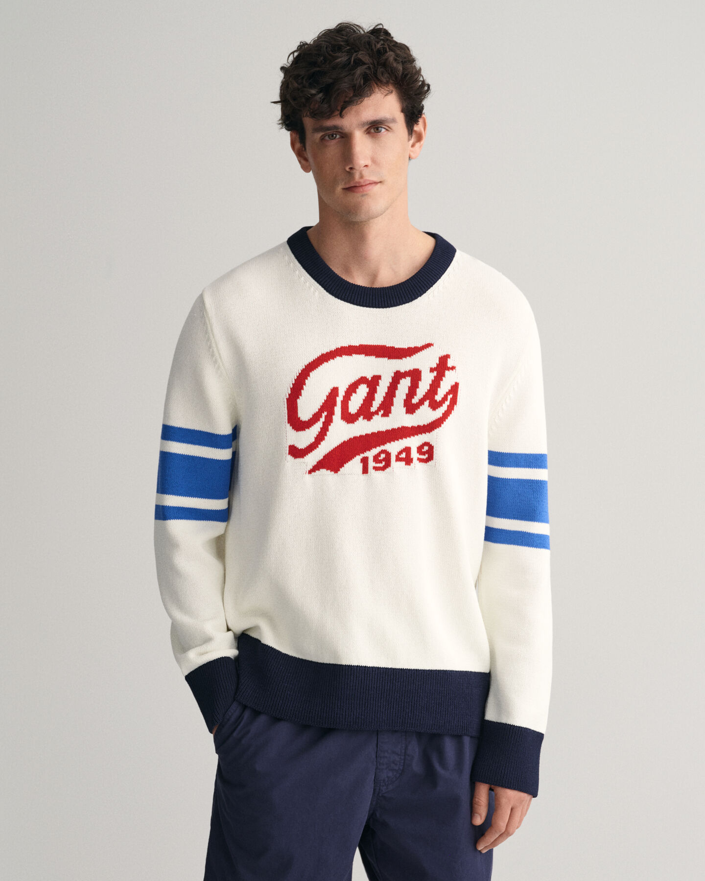 GANT Varsity Crew Neck Sweater