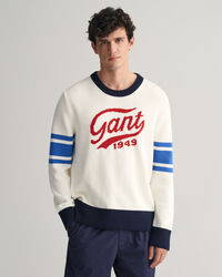 GANT Varsity Crew Neck Sweater