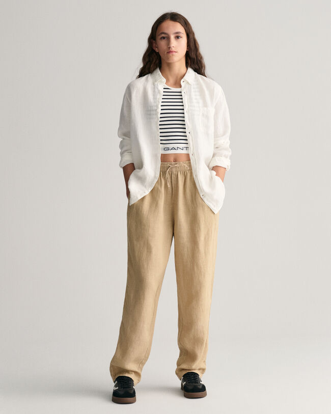 Teen Boys Linen Pants