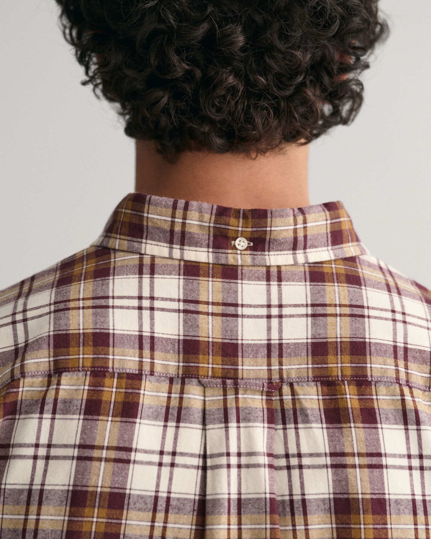 Regular Fit Checked Brushed Oxford Shirt