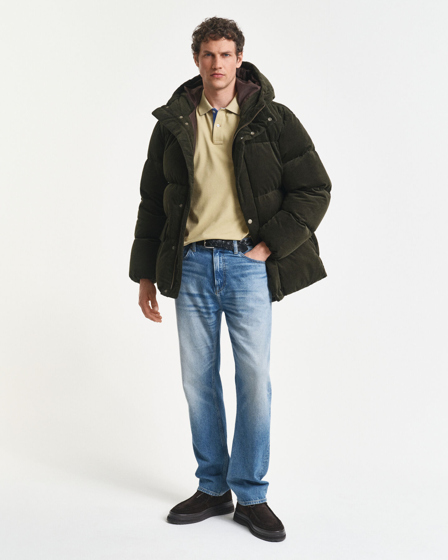 Contrast Piqué Polo Shirt