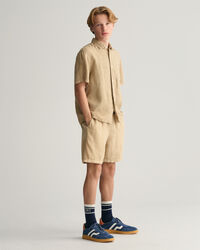 Teens Linen Short Sleeve Shirt