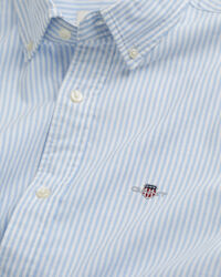 Slim Fit Banker Stripe Classic Oxford Shirt