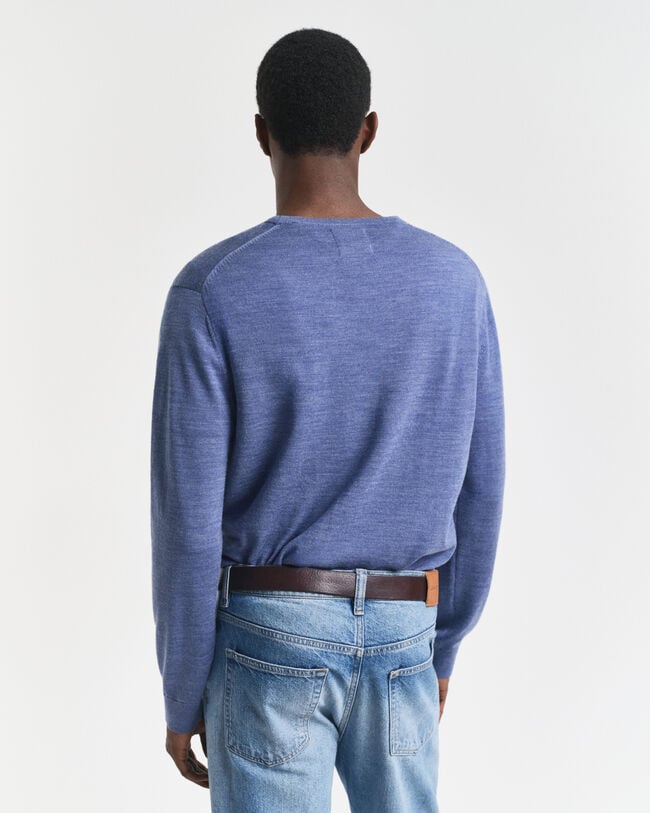 Merino Wool Crew Neck Sweater