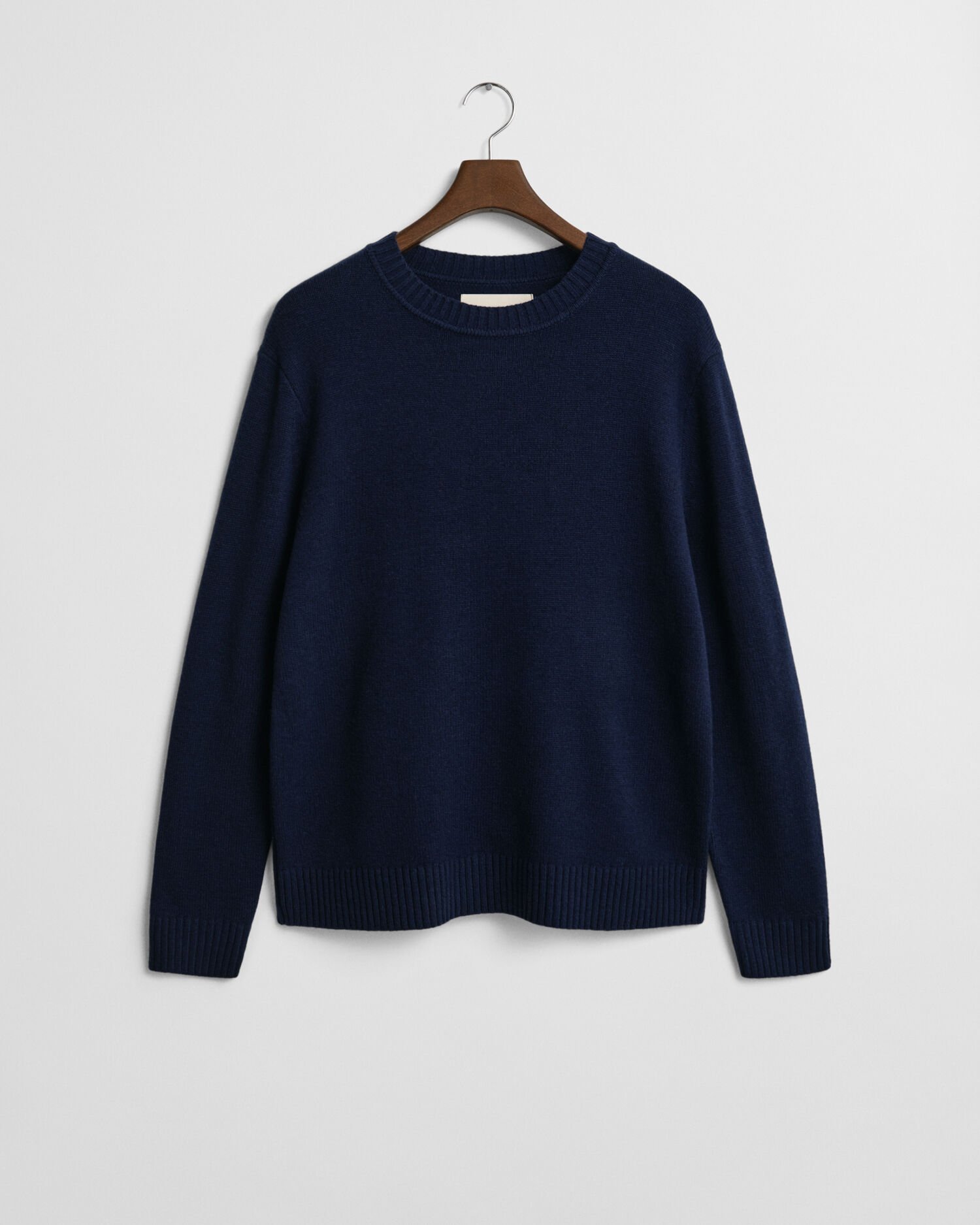 Cashmere Blend Crew Neck Sweater