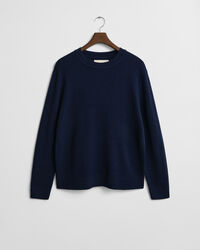 Cashmere Blend Crew Neck Sweater