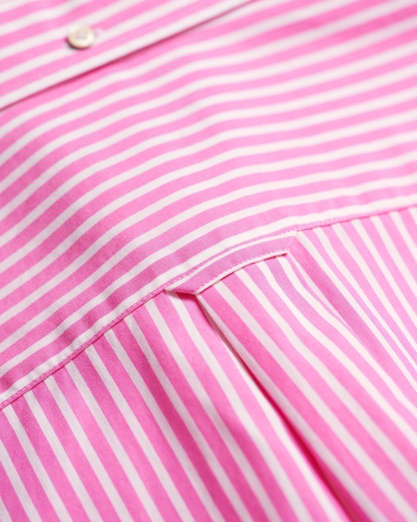 Regular Fit Striped Short Sleeve Broadcloth Shirt