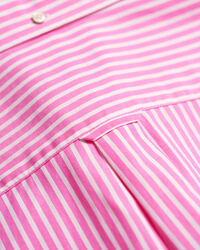Regular Fit Striped Short Sleeve Broadcloth Shirt