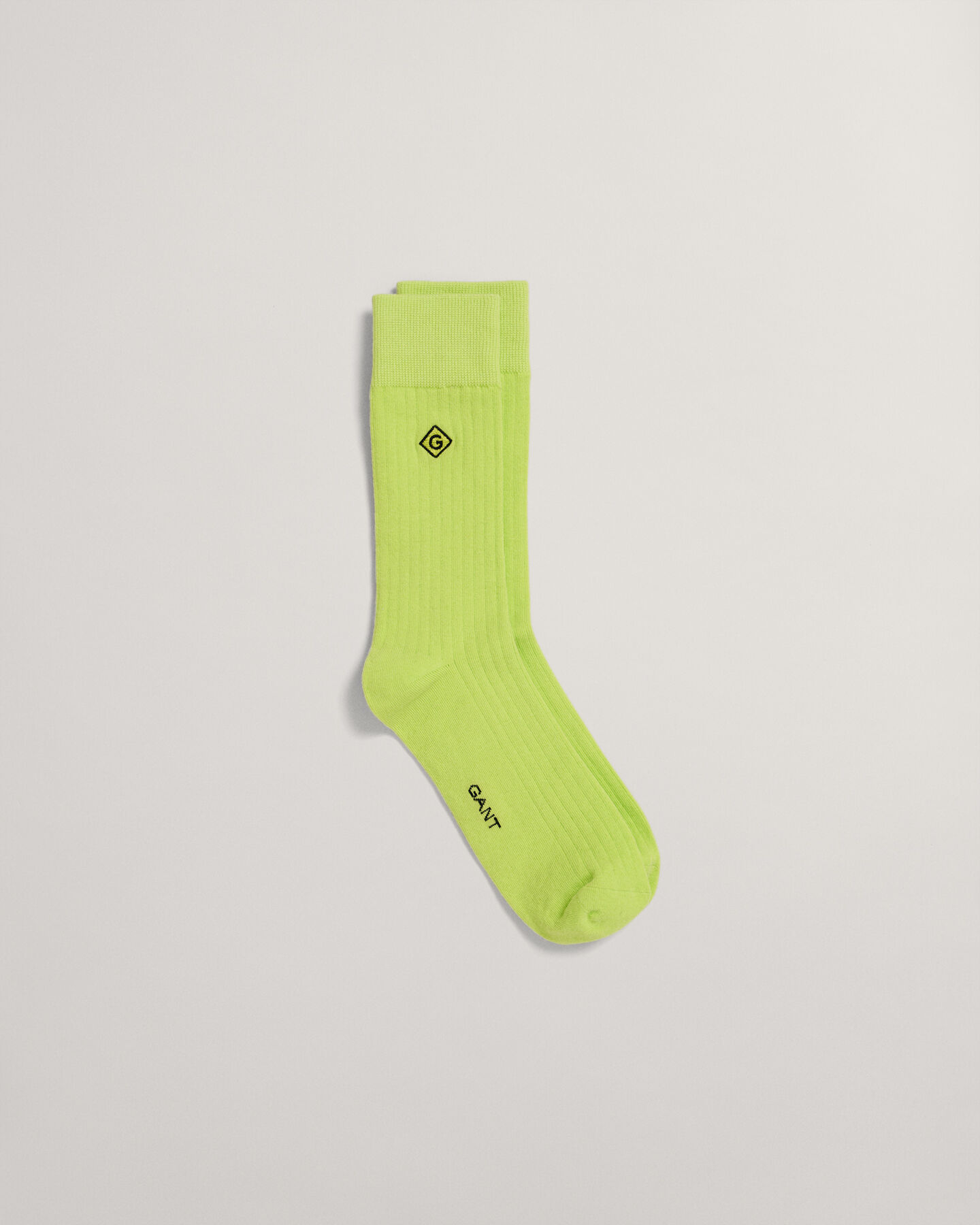 Ribbed Diamond G Socks