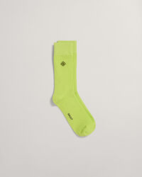 Ribbed Diamond G Socks