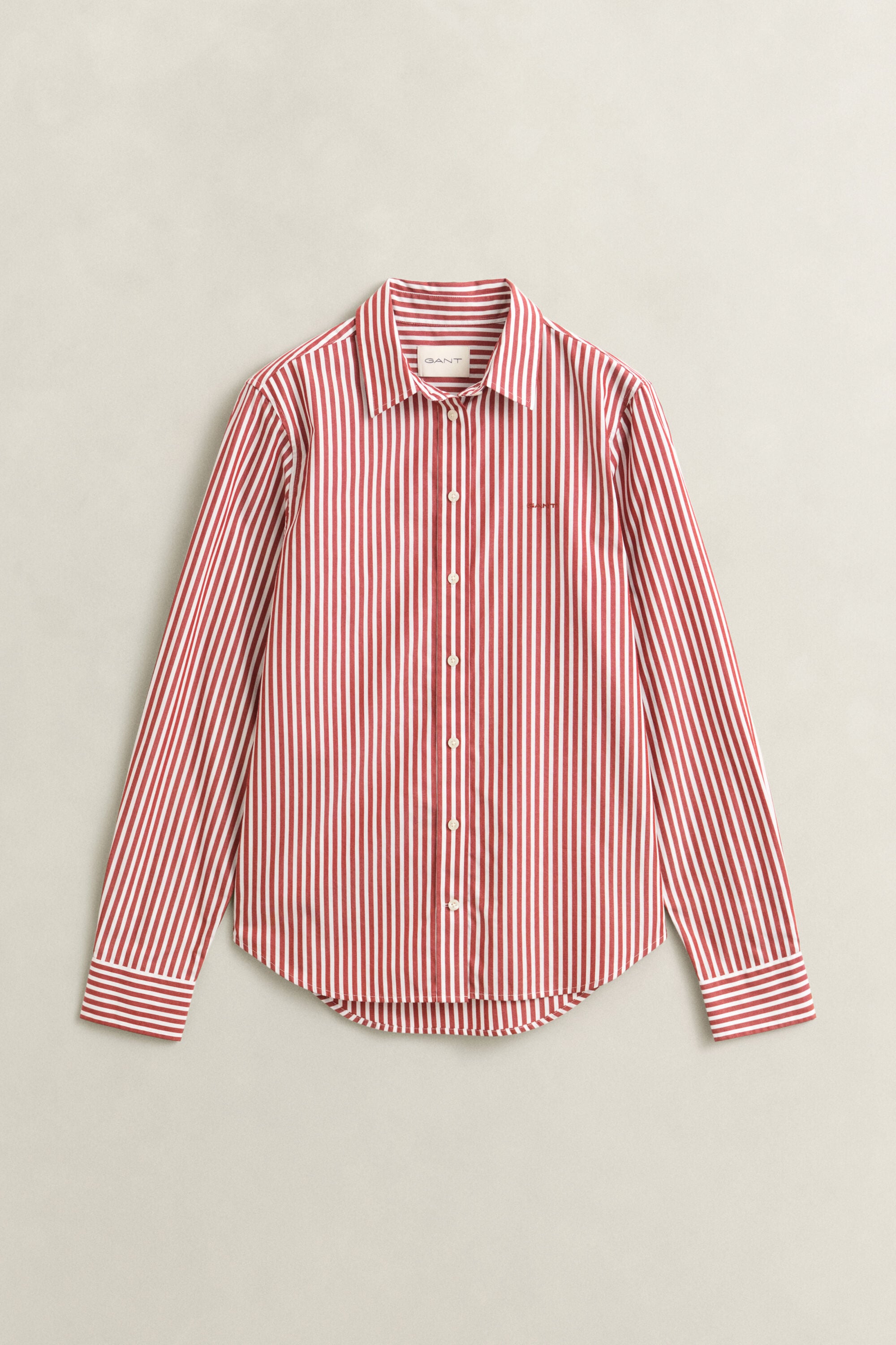 Regular Fit Striped Classic Poplin Shirt