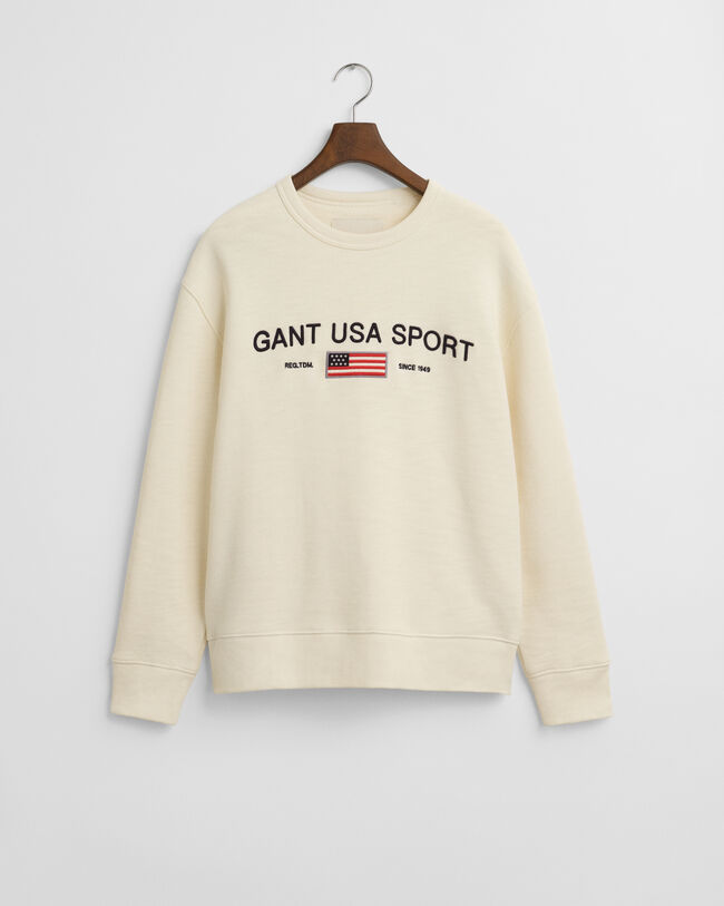 Graphic Crew Neck Sweatshirt
