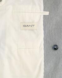 Oversized Striped Double Breasted Blazer