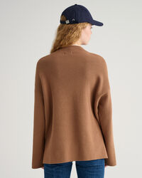 Ribbed Mock Neck Sweater