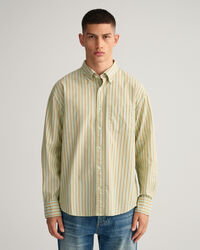 Relaxed Fit Fil-&agrave;-Fil Stripe Shirt