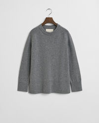 Soft Wool Cashmere Blend Crew Neck Sweater