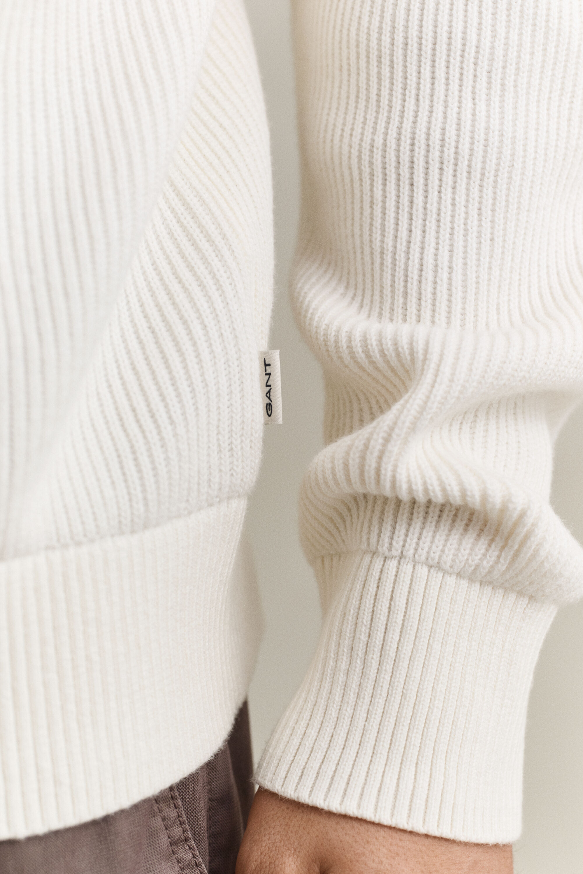 Cotton Merino Turtleneck