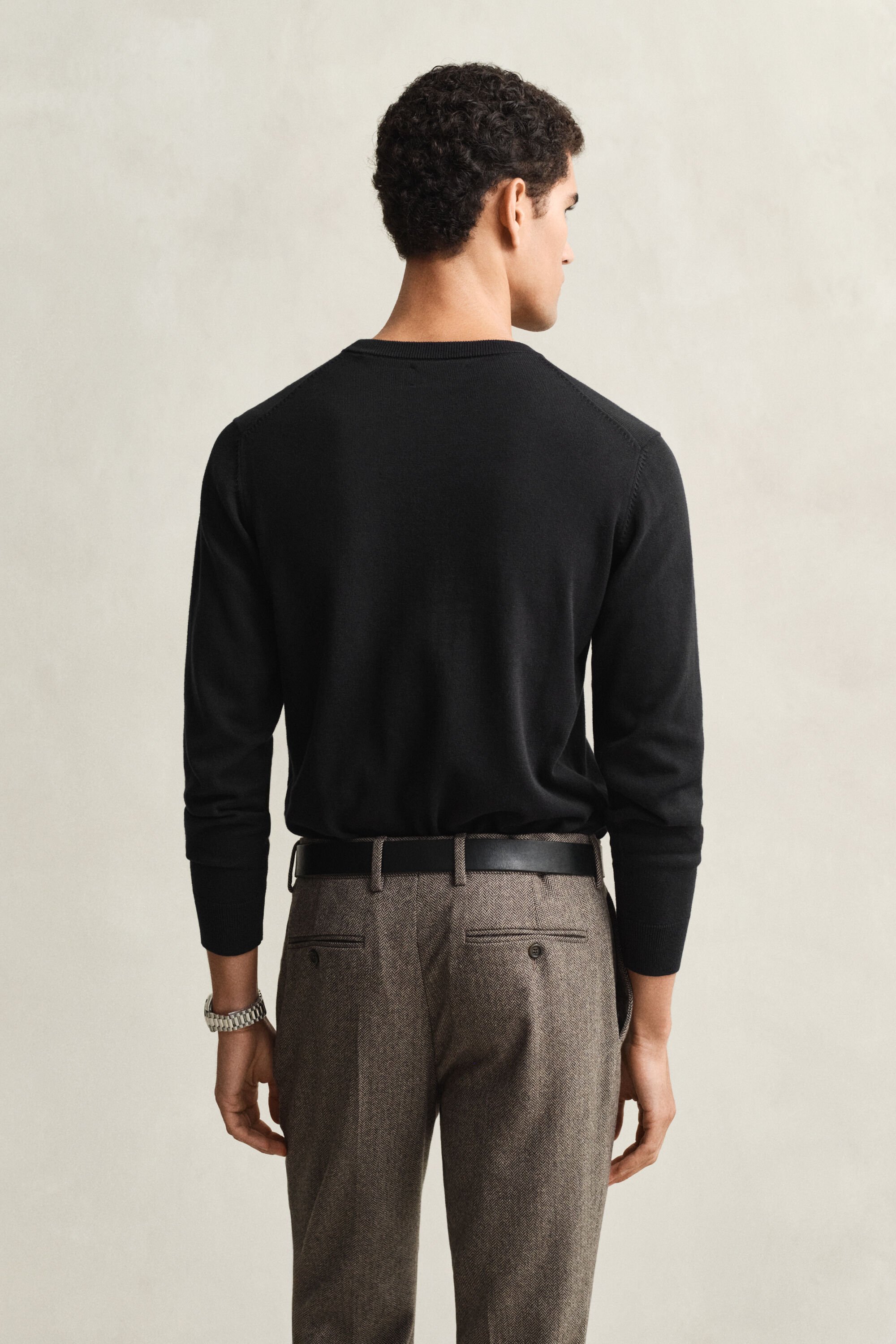 Cotton Crew Neck Sweater
