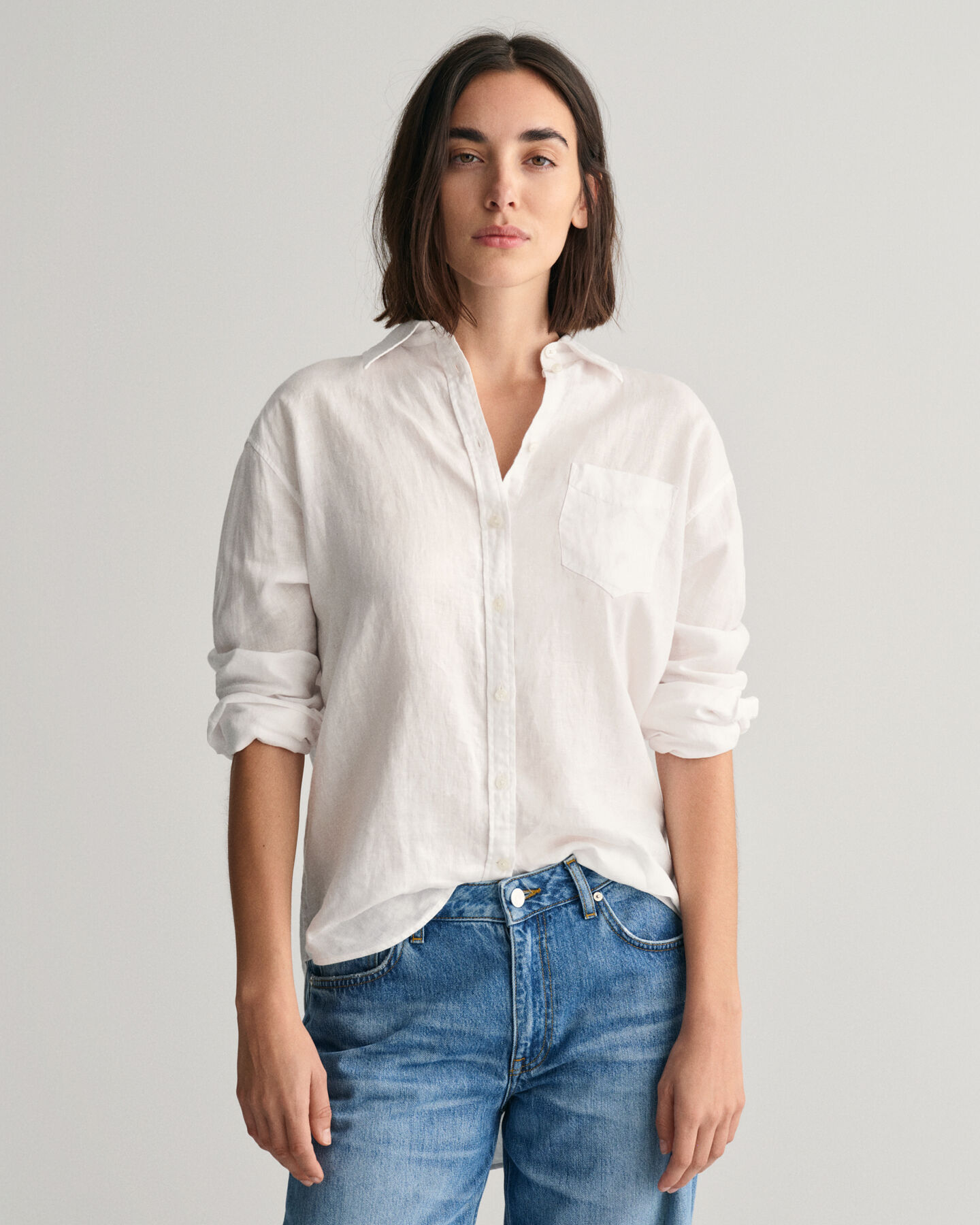 Relaxed Fit Linen Shirt
