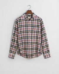 Regular Fit Plaid Flannel Shirt
