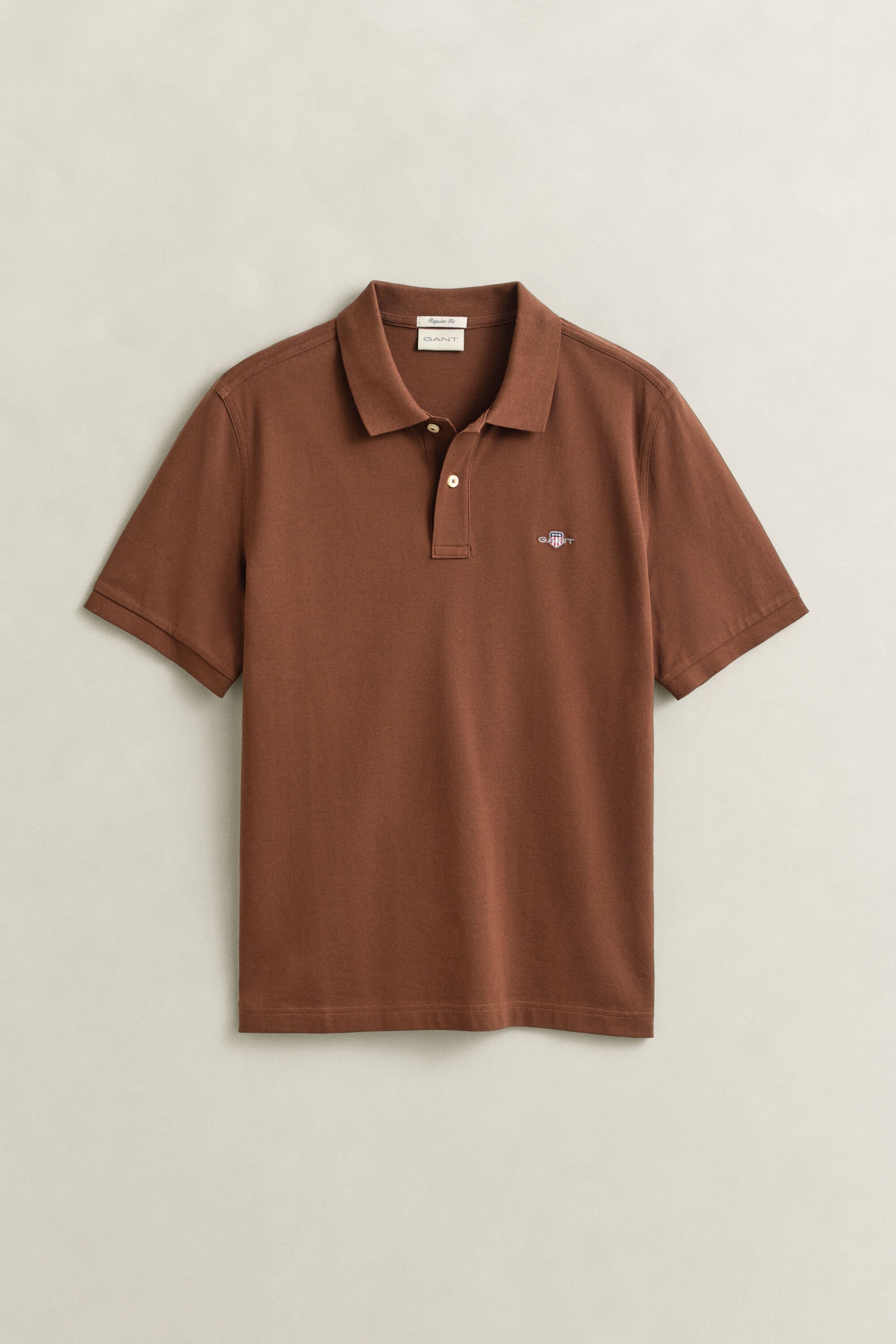 Regular Fit Shield Piqué Polo Shirt