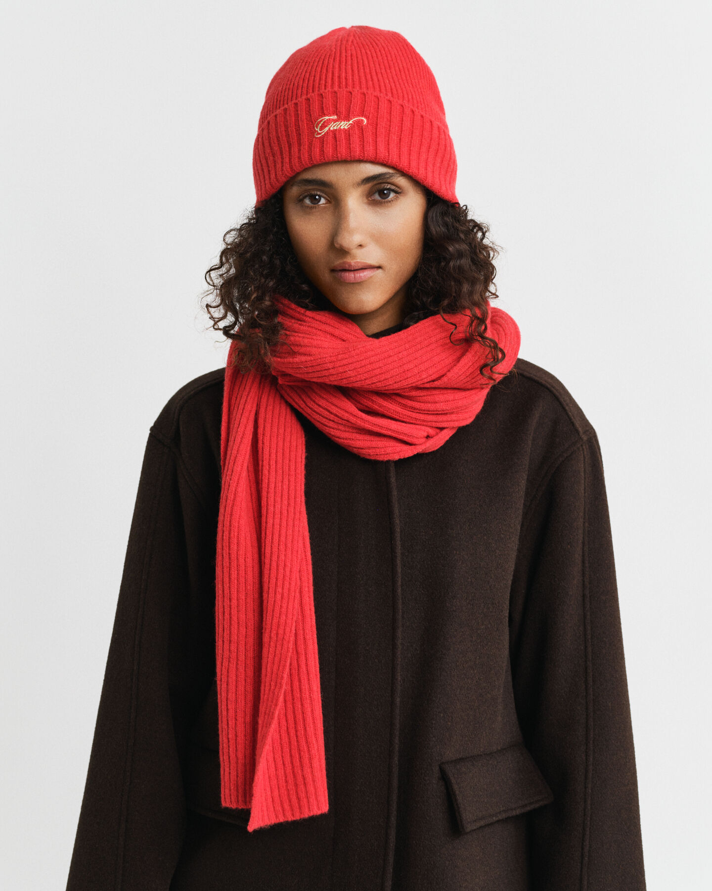 Script Beanie & Scarf Gift Set