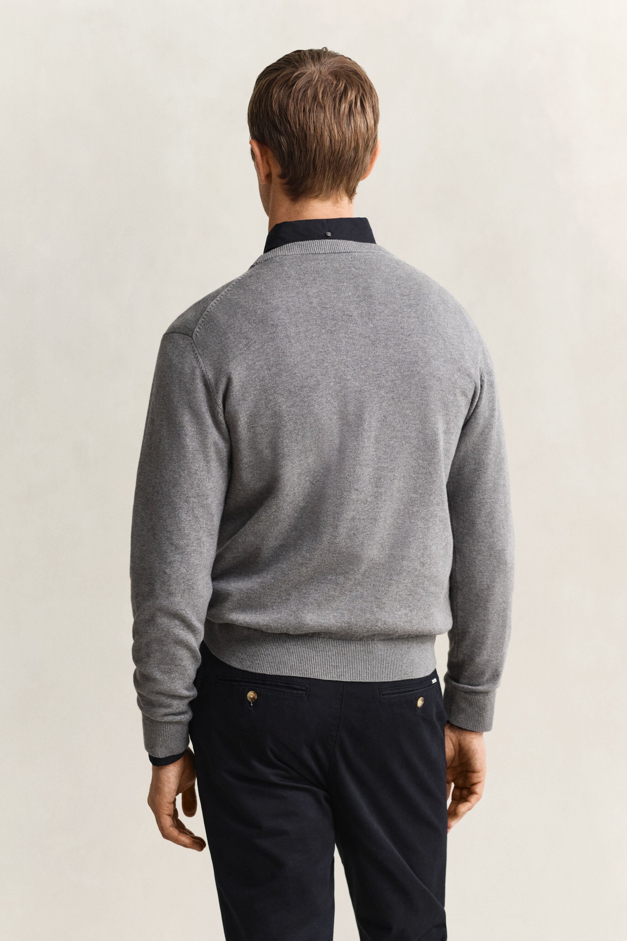 Cotton Crew Neck Sweater