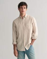 Regular Fit Linen Shirt