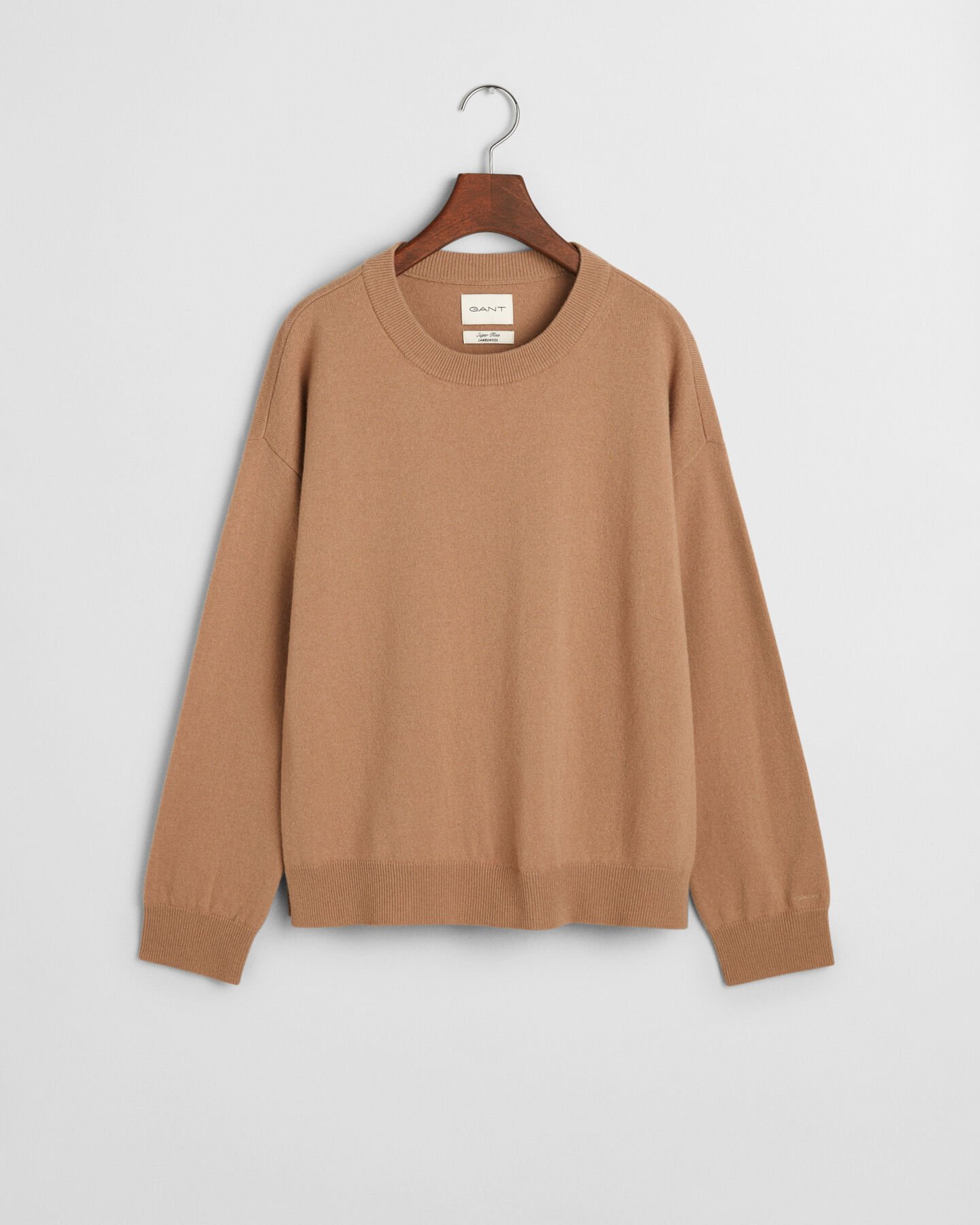 Super Fine Lambswool Crew Neck Sweater