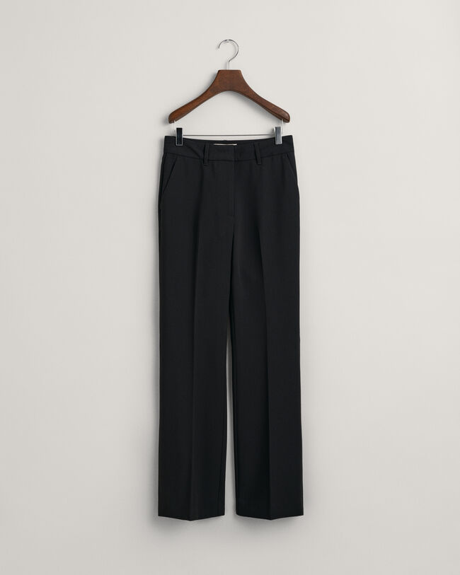 Slim Fit Flared Slacks