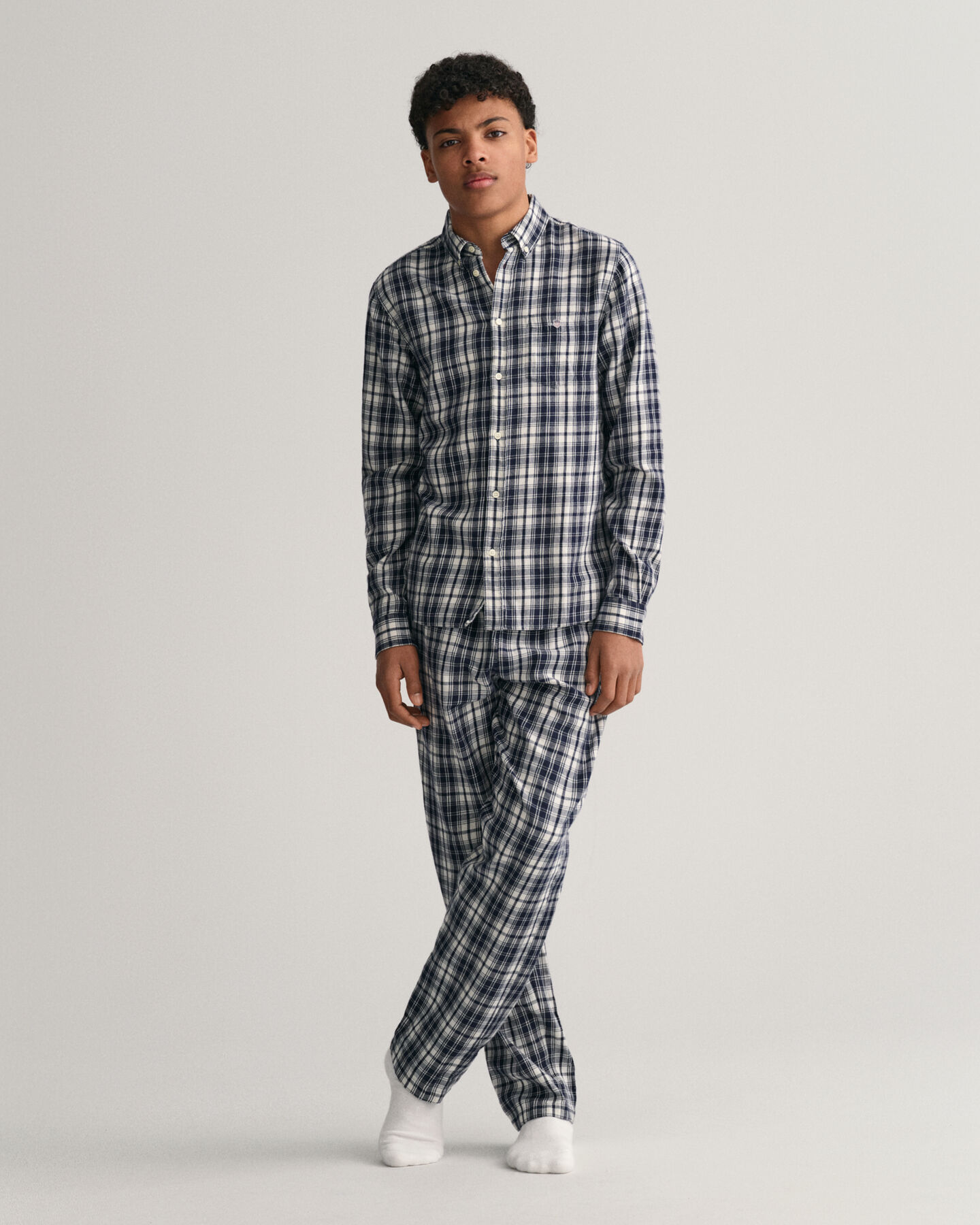 Teens Small Checked Pajama Pants