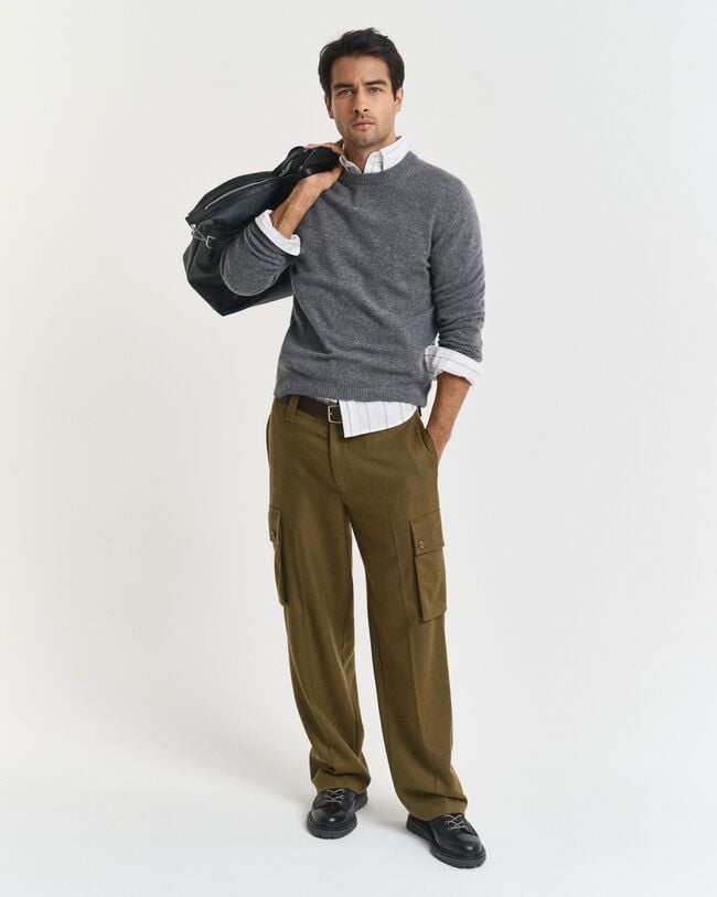 Cashmere Crew Neck Sweater