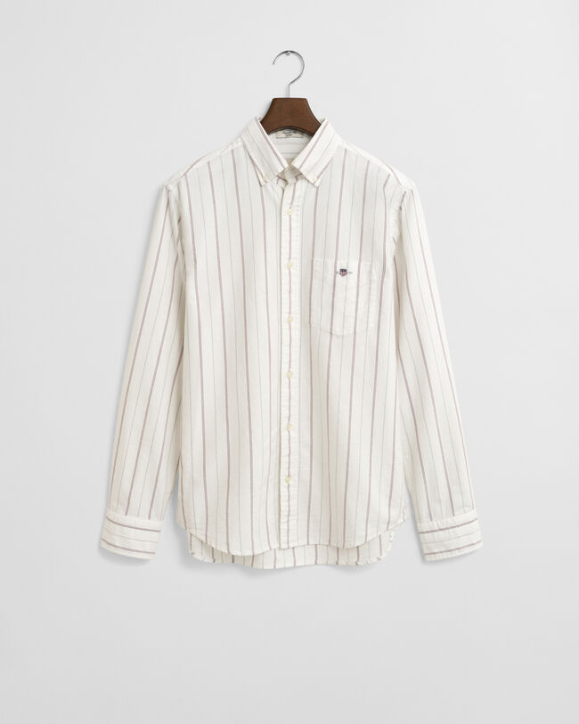 Regular Fit Striped Classic Oxford Shirt