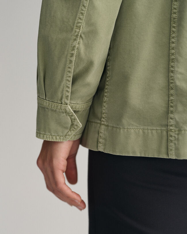 Garment-Dyed Field Jacket