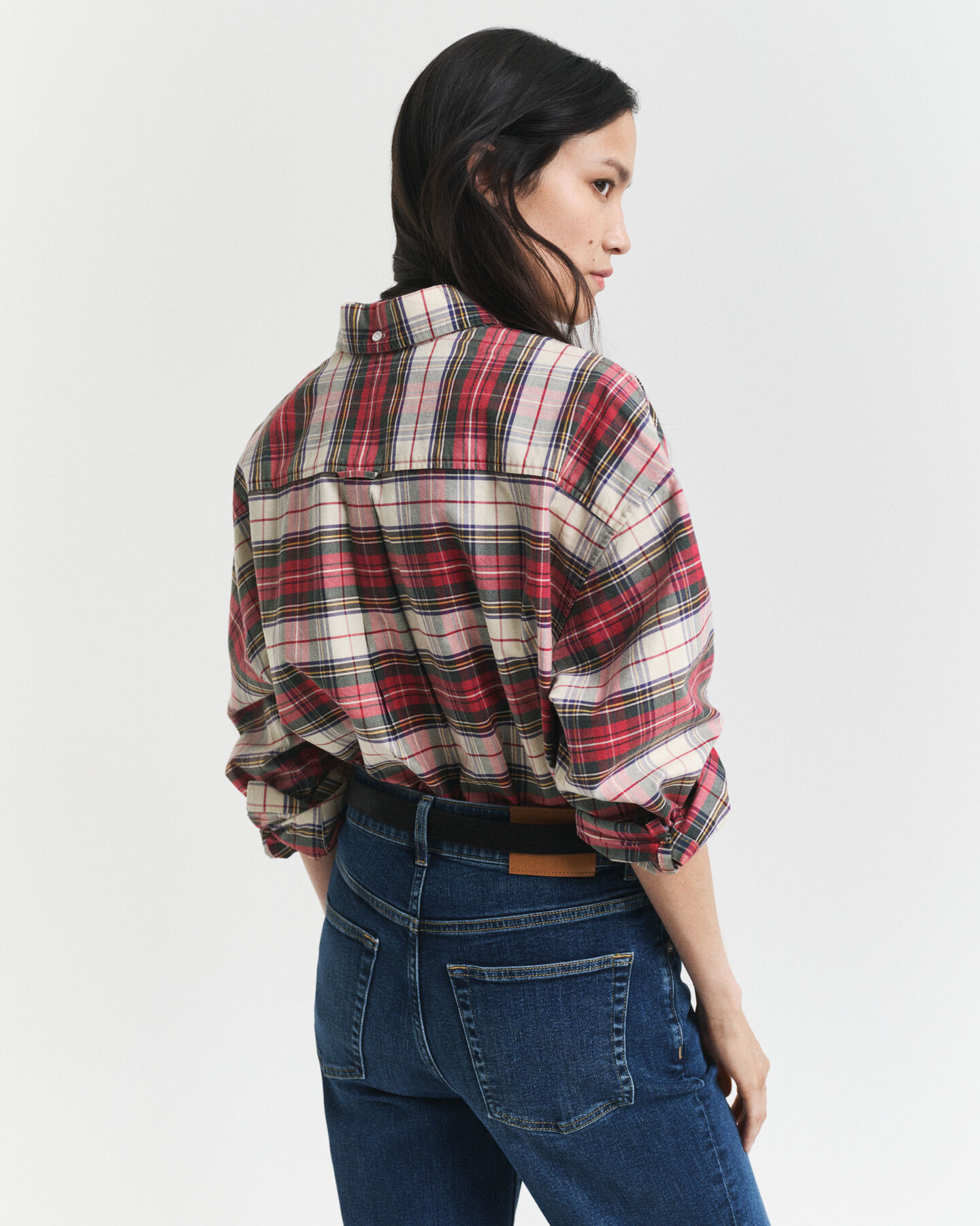 Oversized Checked Classic Oxford Shirt