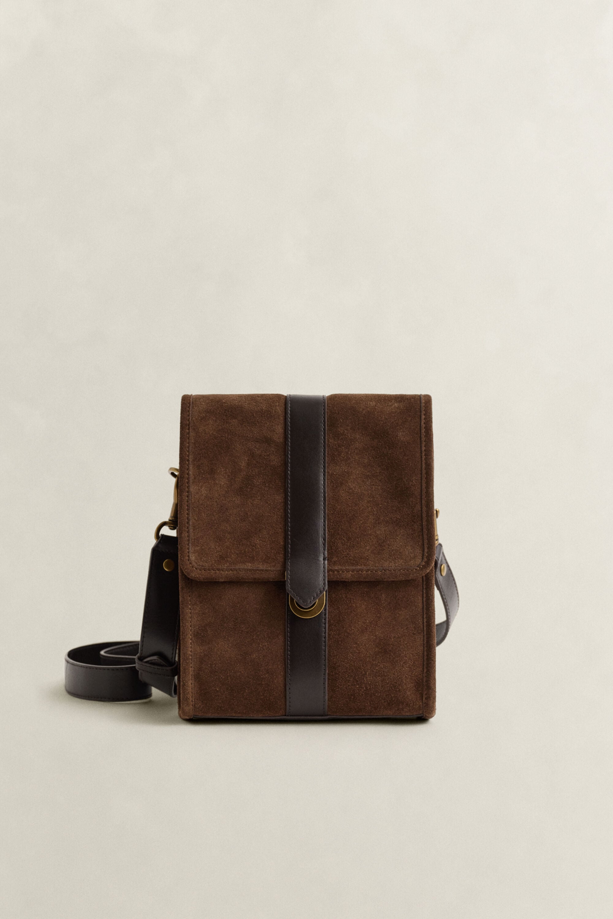Suede Shoulder Bag