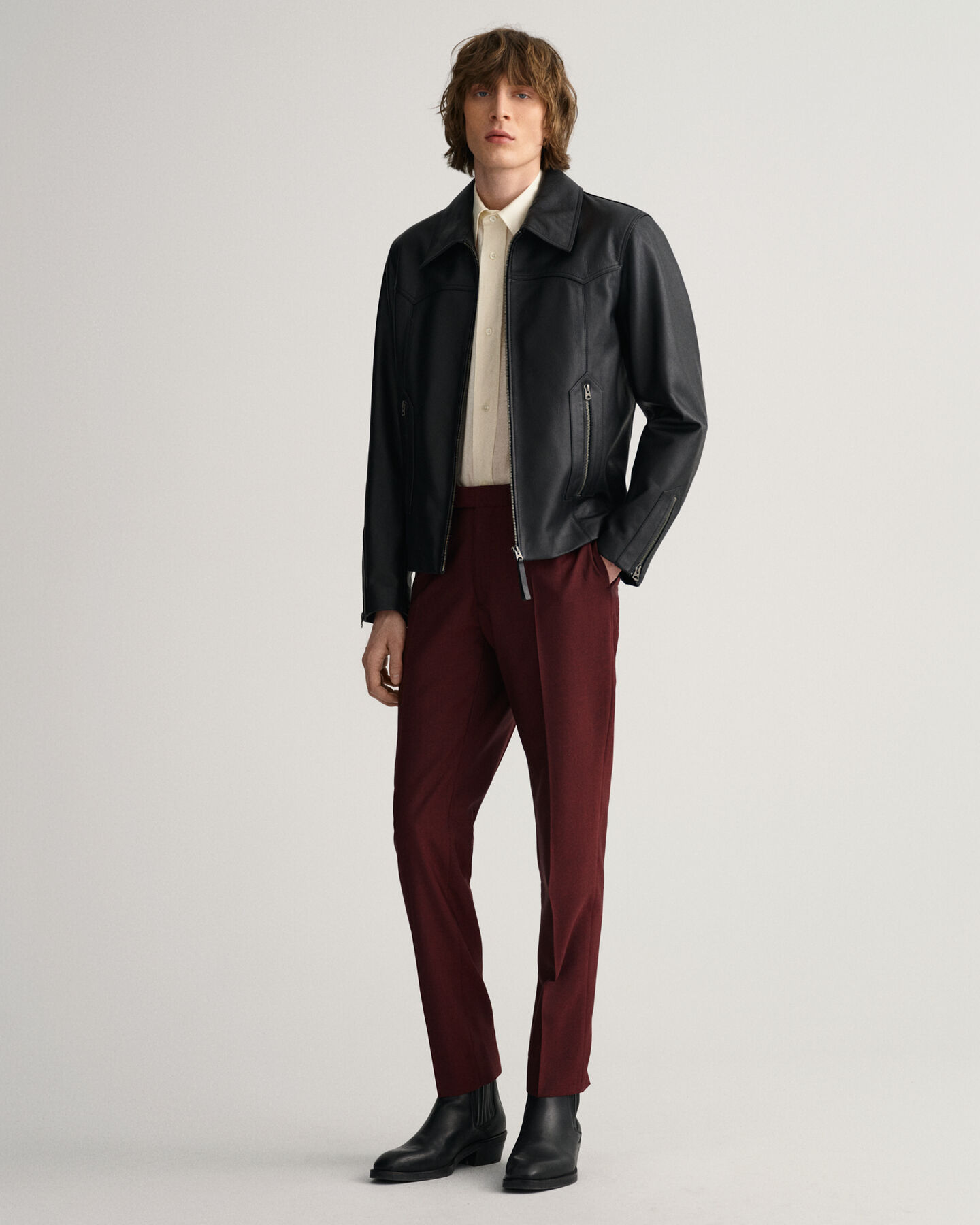 Short Leather Jacket