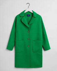 Melange Handstitched Coat