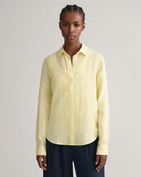 Regular Fit Linen Chambray Shirt