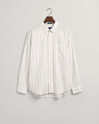 Relaxed Fit Pinstripe Oxford Shirt