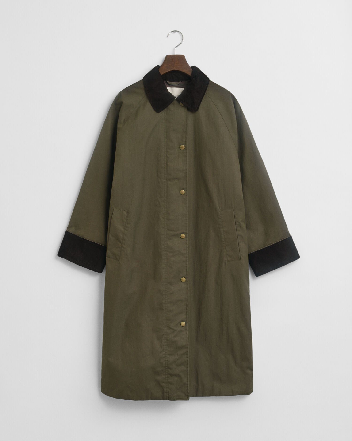 Waxed Cotton Car Coat