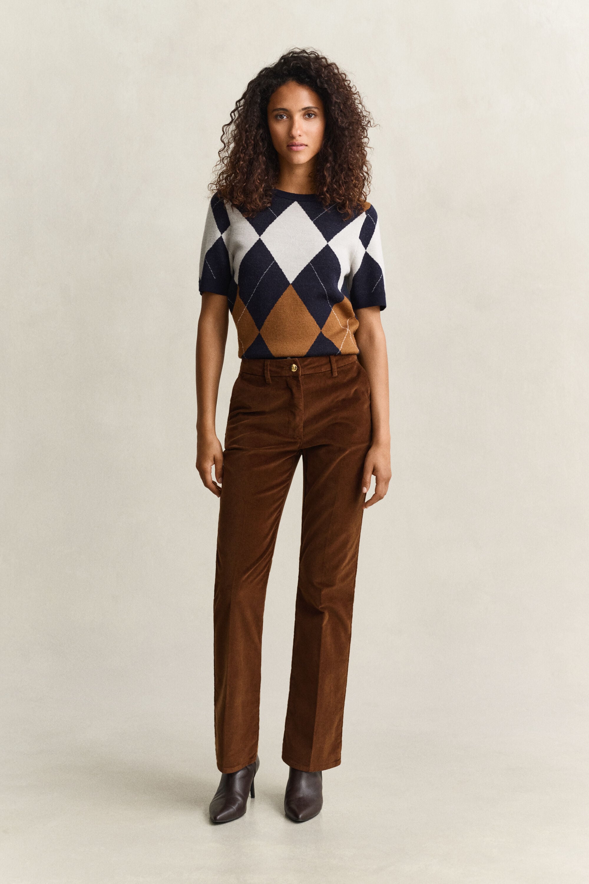 Flared Velvet Pants