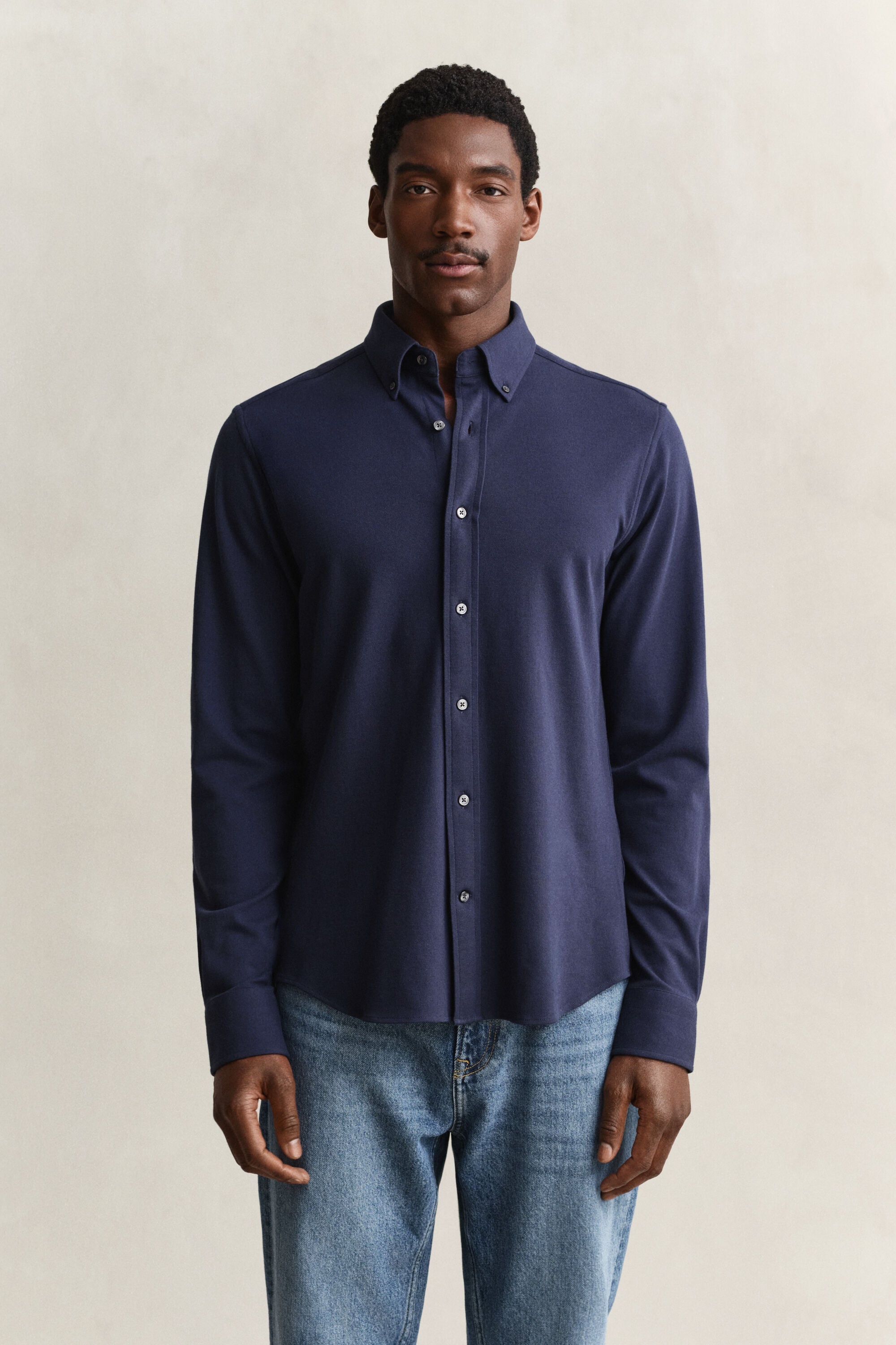 Jersey Stretch Piqué Shirt
