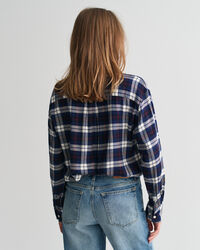 Relaxed Fit Checked Flannel Shirt